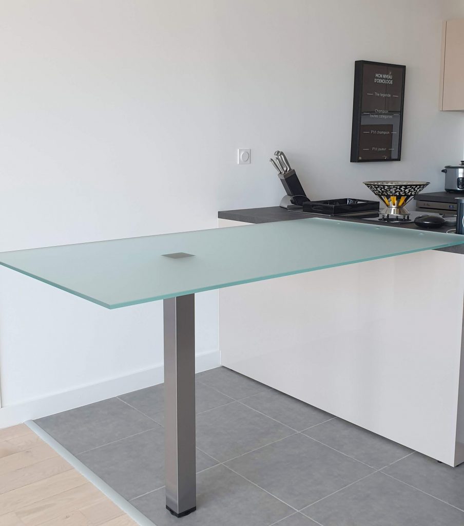 Table verre Toulouse