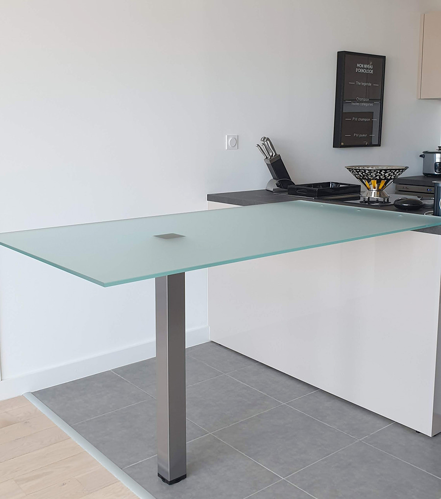 Table verre Toulouse